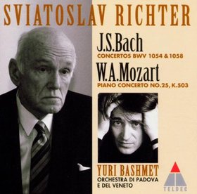 Sviatoslav Richter -《巴赫第3、7号钢琴协奏曲与莫扎特第25号钢琴协奏曲 》(Bach Concertos BWV1054,1058 & Mozart Piano Concerto No.25)TELDEC[APE]