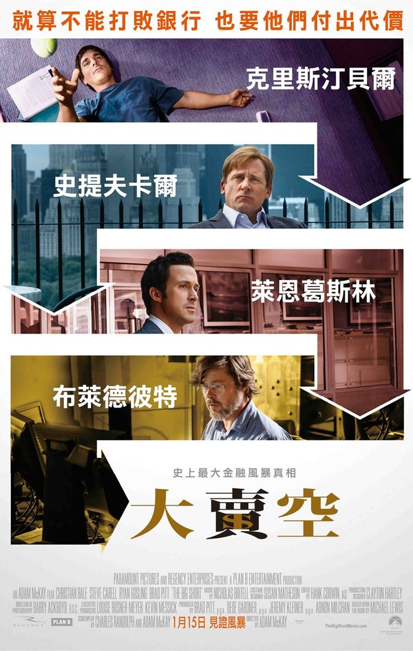 大空頭(the big short) - 電影圖片 | 電影劇照 | 高清海報 - verycd