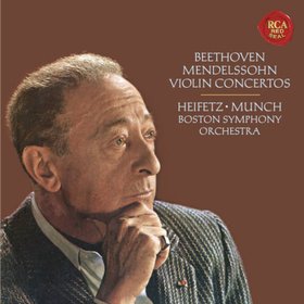Heifetz -《 孟德尔颂与贝多芬小提琴协奏曲 》(Beethoven Mendelssohn)[24 bits 44 KHz][FLAC]