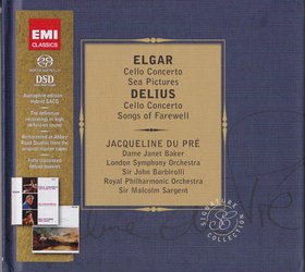 Jacqueline Du Pre -《埃尔加：大提琴协奏曲·海景》(Elgar: Cello Concerto,Sea Pictures)[SACD-r]