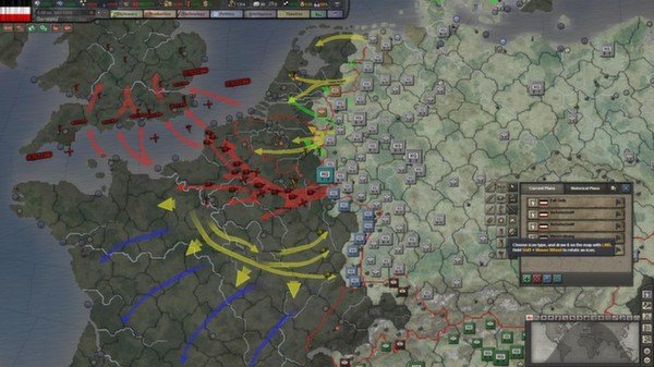 钢铁雄心3:荣光时刻(hearts of iron 3: their finest hour) - 游戏
