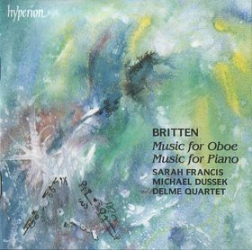 Sarah Francis & Michael Dussek -《本杰明·布里顿：双簧管音乐, 钢琴音乐》(Britten - Music for Oboe & Piano)[APE]