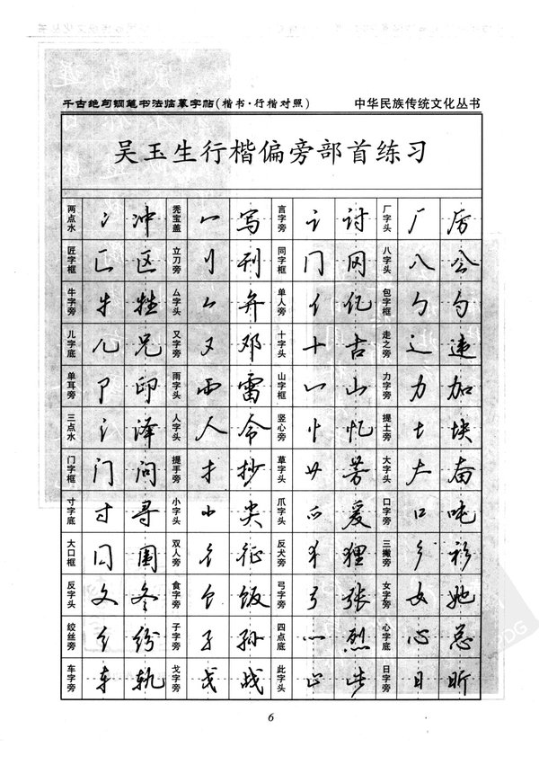 千古絕句鋼筆書法臨摹字帖:楷書·行楷對照