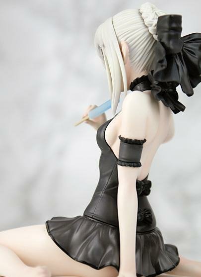 《fate》saber alter黑色泳装pvc29日开订