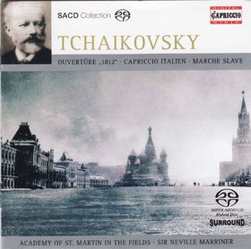 Sir Neville Marriner -《柴可夫斯基 意大利随想曲 1812序曲》(Tchaikovsky Ouverture 1812. Capriccio Italien. March Slave )[SACD-r]
