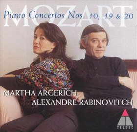 Argerich & Rabinovitch -《莫札特: 第10, 19, 20号钢琴协奏曲》(Mozart: Piano Concertos Nos.10, 19 & 20)[FLAC]