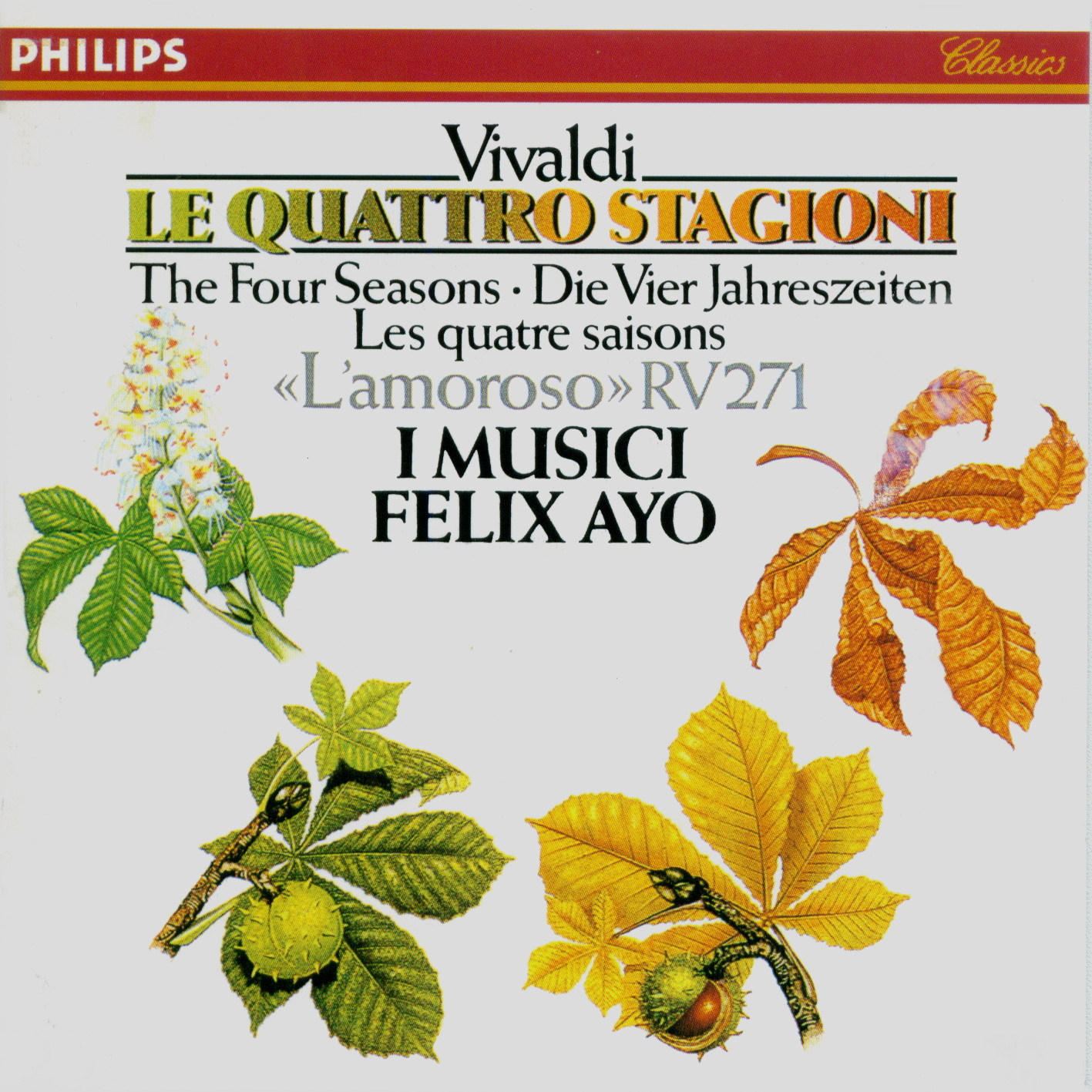 菲力克斯·阿约 felix ayo & i musici -《维瓦尔第:四季》(vivaldi